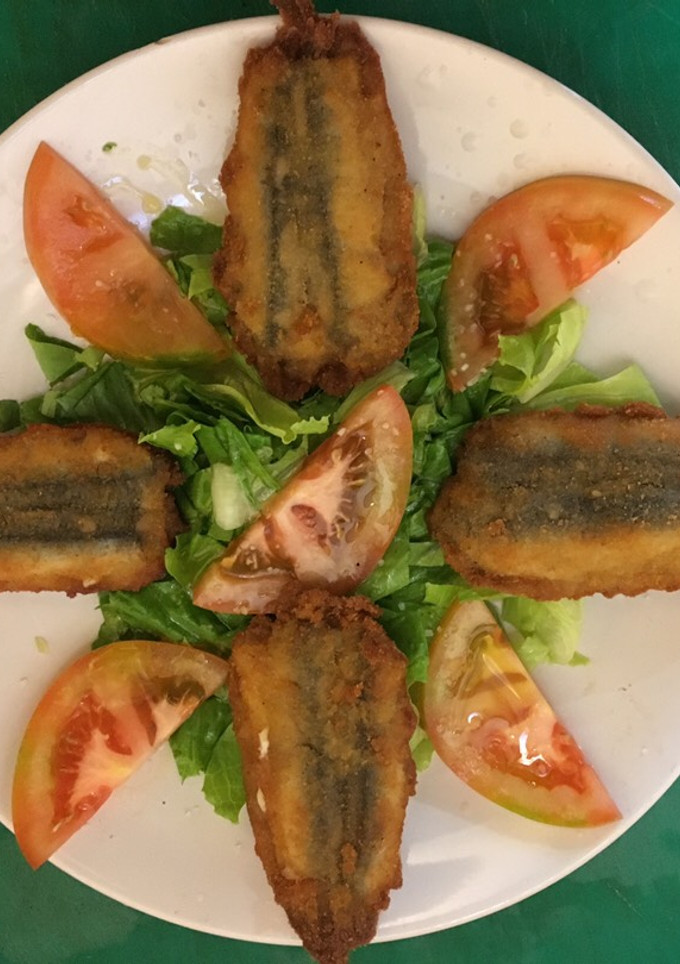 Una foto de Boquerones rellenos de queso