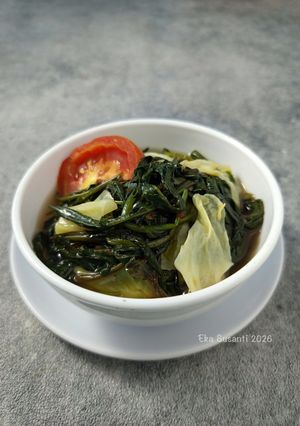 Foto resep Tumis Kangkung dan Kol