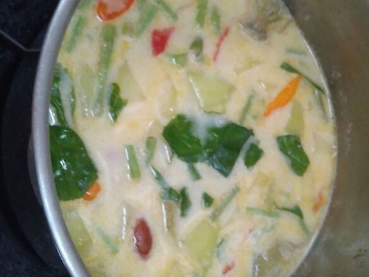 Bagaimana Menyiapkan Lodeh bahan sayur asem yang Enak Banget