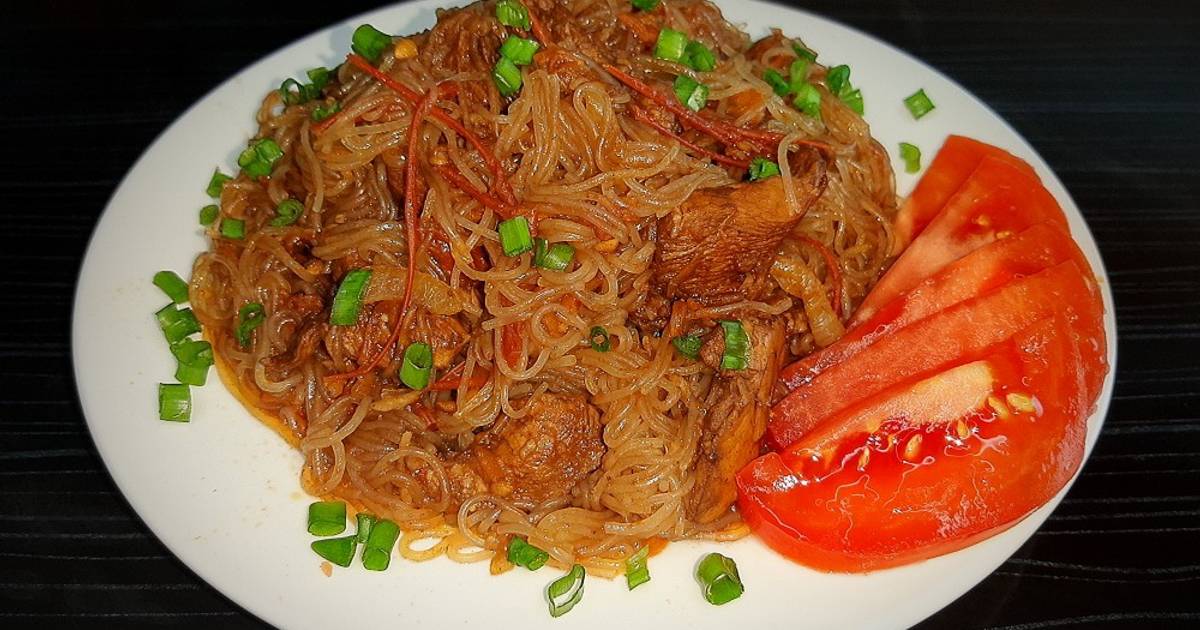 Фунчоза с куриной грудкой рецепт