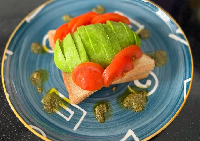 Resep Avocado toast ala Mama Asi / yLoVeA oleh Asi Andriani - Cookpad