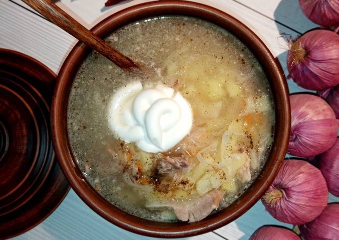 🍲Кислые щи с уткой 🍲