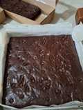 Brownies shiny crust manis pas