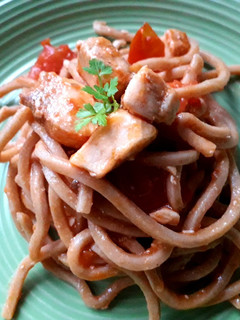 Foto di Spaghetti alla chitarra con pesce spada