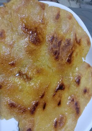 A picture of Makki Roti.