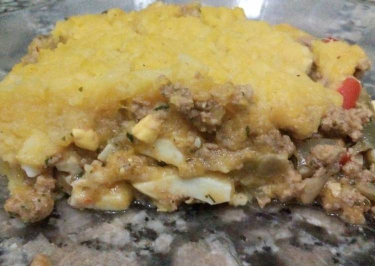 Pastel de Papas y Calabaza