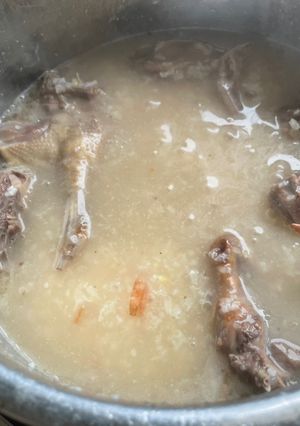 Hình của món Cháo chim bồ cold.