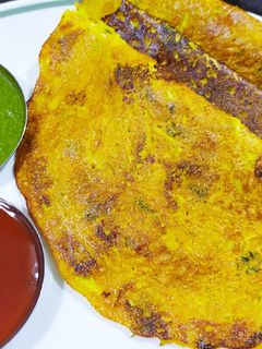દૂધી - ગાજરના બેસન ચિલા ::: રેસીપી મુખ્ય ફોટો