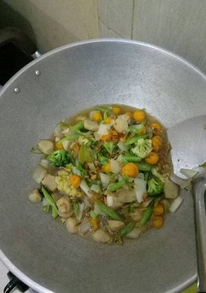 Foto resep Capcay kuah simpel
