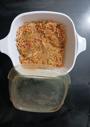 A picture of Manchurian Fried Rice.