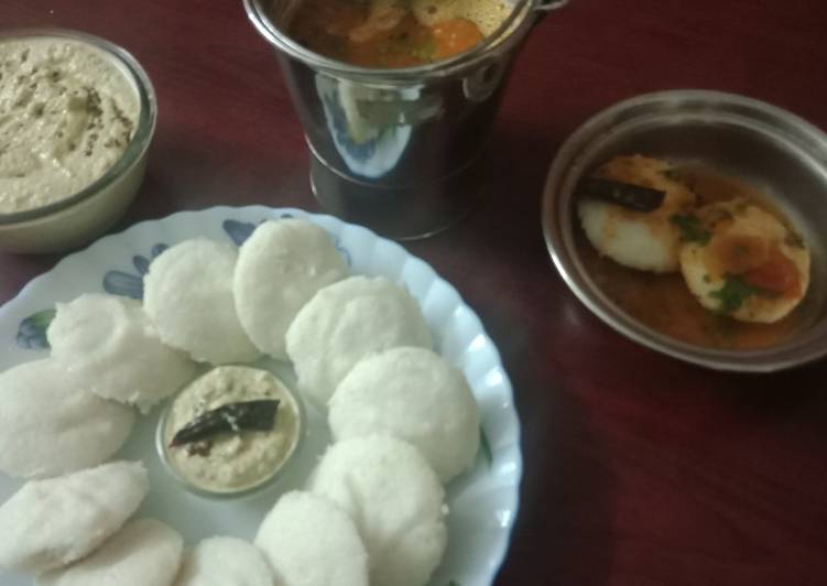 Steps to Make Super Quick Homemade Soft and fluffy Idli