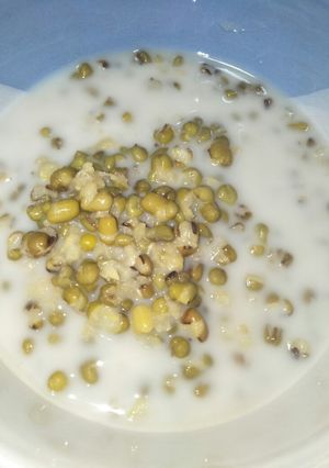 Foto resep Bubur kacang ijo metode rebus 5.30.7 fibercreem