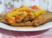 Gambar gurame paprika merah