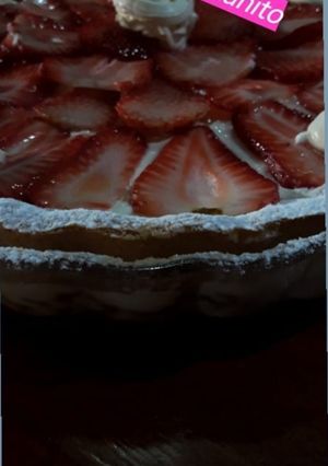 Una foto de Tarta de frutillas