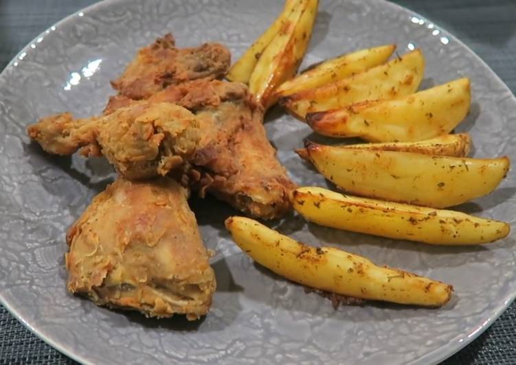 Cara Gampang Membuat Ayam goreng arab (Arabic Fried Chicken) yang Bisa Manjain Lidah