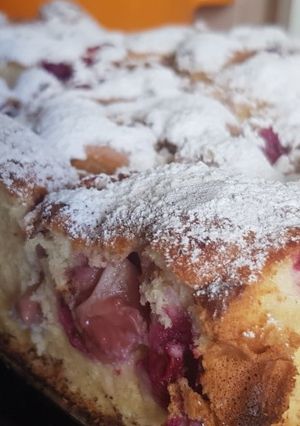 O poză a rețetei Prăjitură cu fructe.