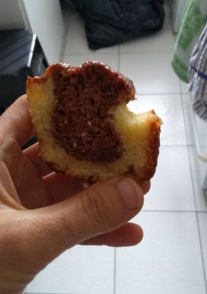 Una foto de Budín marmolado "prueba tu suerte"