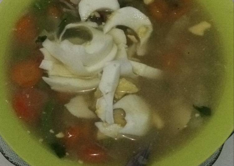 Sayur Sop ala Anak Kos