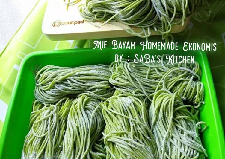 55. Mie Bayam Homemade Ekonomis