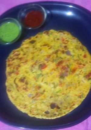 A picture of Veg. Masala omelette.