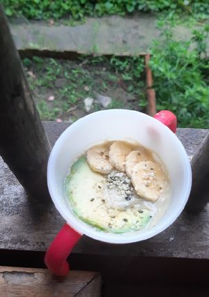 Hình của món Smoothie bơ chuối.