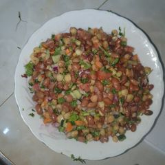 A picture of Githeri Salad.