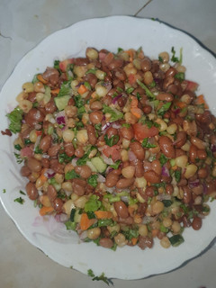 A picture of Githeri Salad.