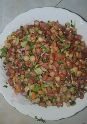 A picture of Githeri Salad.