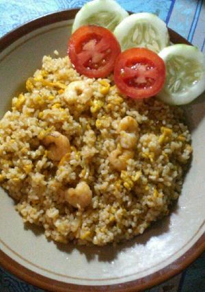 Foto resep Nasi goreng udang ala mama berli