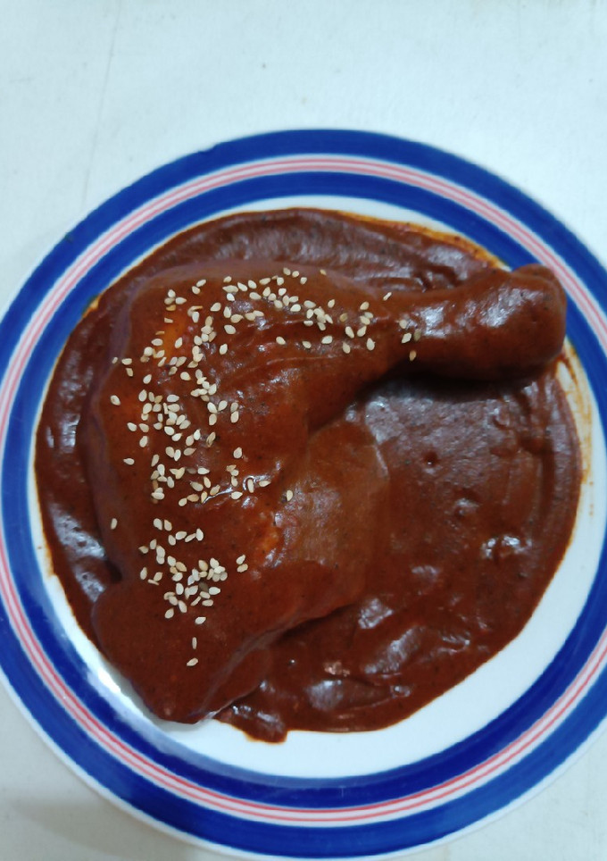Una foto de Mole coloradito