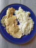 Filetes de lomo con nata y mostaza