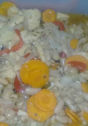 Una foto de Cazuelita de mondongo o escabeche