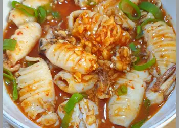 Mudahnya Memasak Korean Spicy Squid Enak dan Sehat