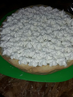 Una foto de Tarta de crema de Coco