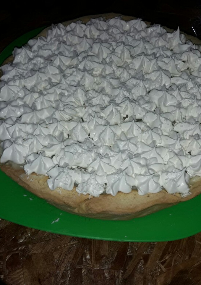 Una foto de Tarta de crema de Coco
