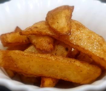 Without Fail Serving Recipe Potato fry Delicious Perfect