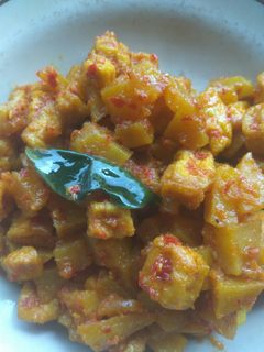 Foto resep Sambal goreng kentang dan tahu