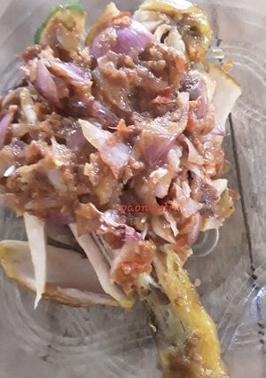 Foto resep Ayam sambal matah ulek