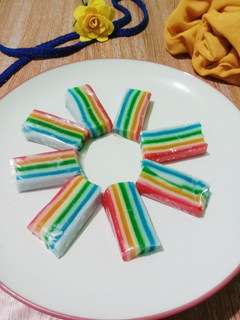 Foto resep Kue Lapis Sagu Rainbow