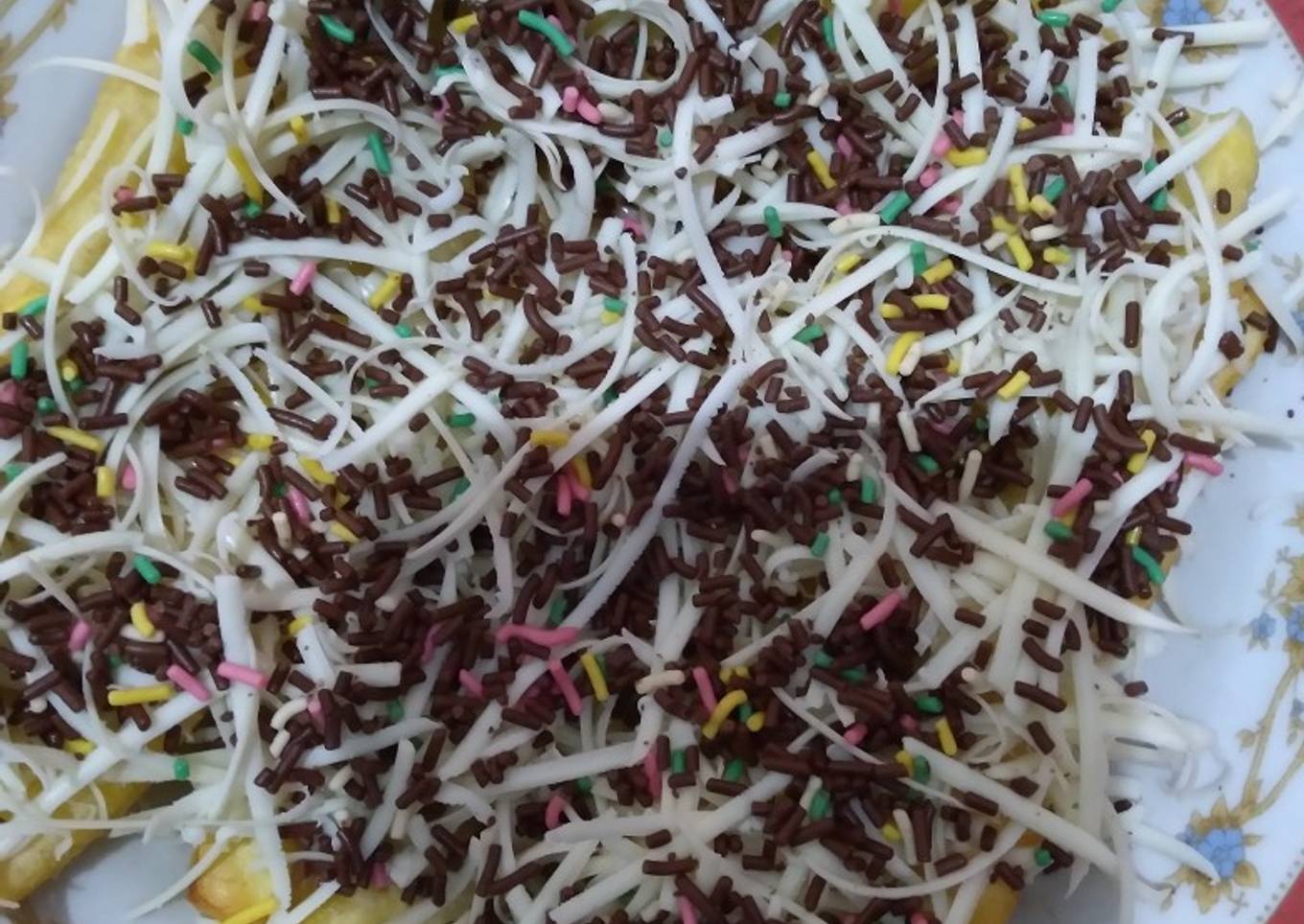 Goreng pisang mises keju