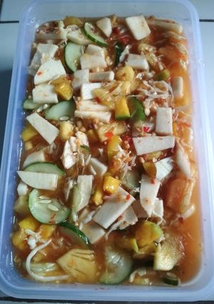Foto resep Asinan buah campur