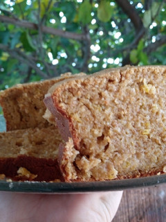Una foto de Budín de mandarina (sin azúcar ni harina blanca)