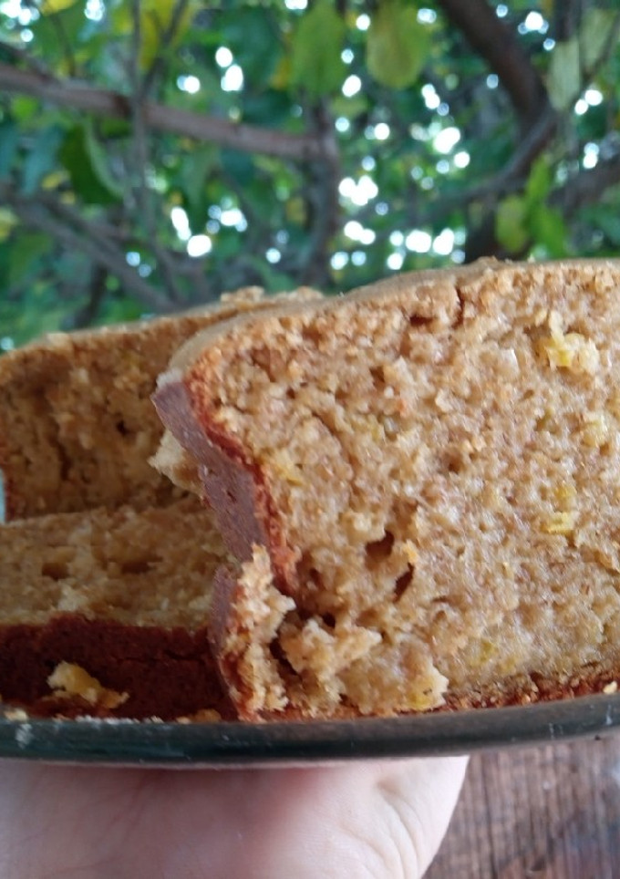 Una foto de Budín de mandarina (sin azúcar ni harina blanca)