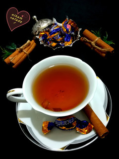 عکسی از دستور چای دارچین☕☕