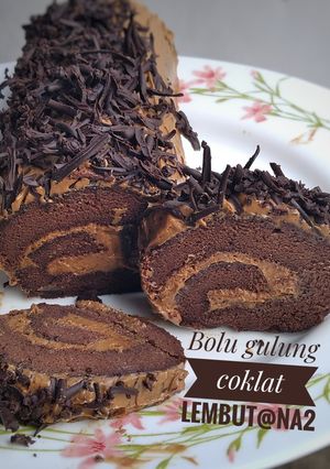 Foto resep Bolu Gulung Cokelat Lembut