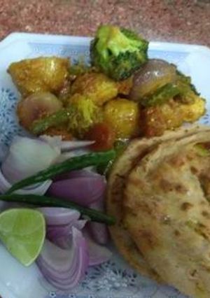 A picture of Fried veg.