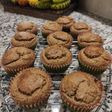 "Muffins βρώμης με μπανάνες και ταχίνι" ⭐ 🍌