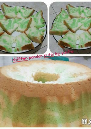 Foto resep Chiffon Pandan Putel