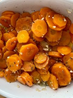 Una foto de Ensalada de zanahoria cocinada