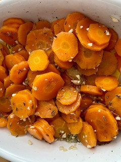 Una foto de Ensalada de zanahoria cocinada